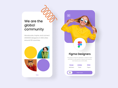 Concept For Designer Community App