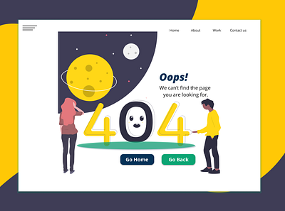 404 page 404 error page dailyuichallenge ux