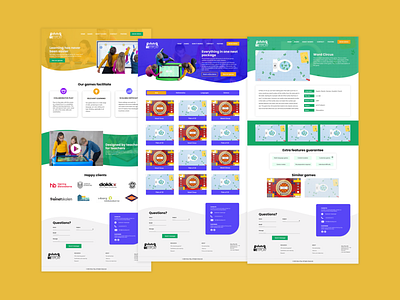 Weco Play's redesign ui design web design website