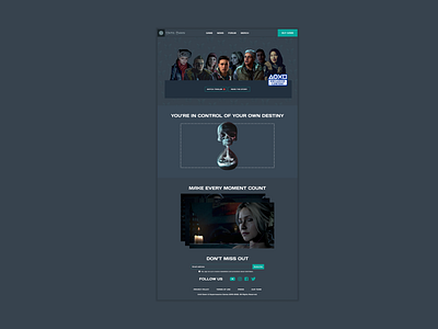 Until Dawn Website