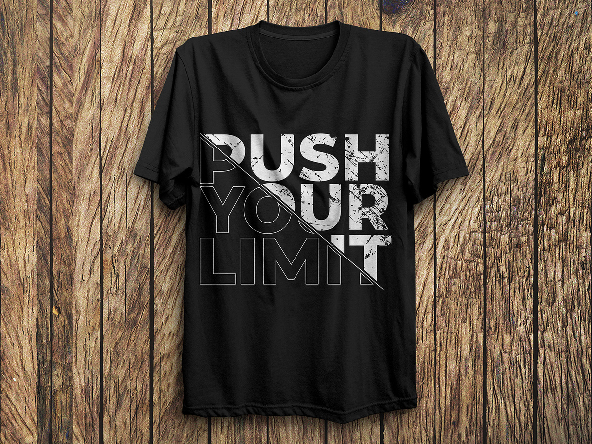 Typography T-Shirt Design by Safi Ahmed Prince on Dribbble