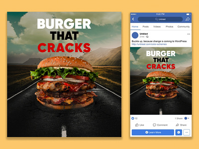 Burger Advertising Banner 🍔 ads design advertising design banner ads burger fast food fb ads food instagram ads pizza restaurant branding snacks social media design