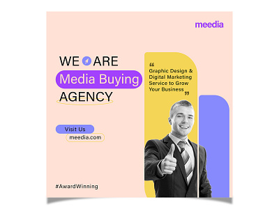 Agency Social Media | Instagram Post | Banner Ads ad advertising design agency banner banner ads digital agency instagram banner instagram post instagram template media social media banner social media design social media marketing social media pack social media template