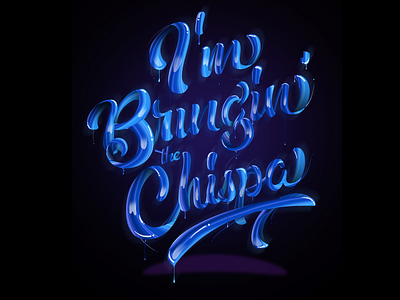 Bringing the Chispa brushpen calligraphy illustration lettering type art