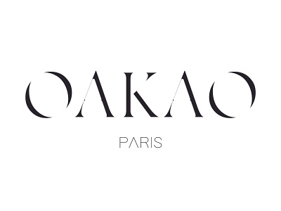 OAKAO dailylogochallenge design fashion logo logotype oakao vector wordmark