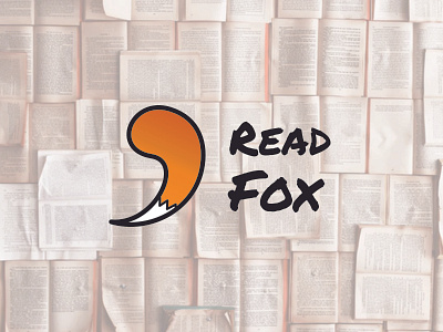 READ FOX book books dailylogochallenge design fox logo read reader reader app readfox vector