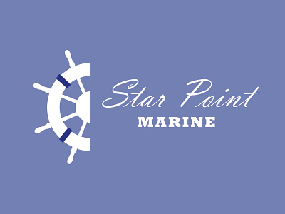 STARPOINT MARINE affinity affinitydesigner boat dailylogochallenge design logo marine star starpoint vector