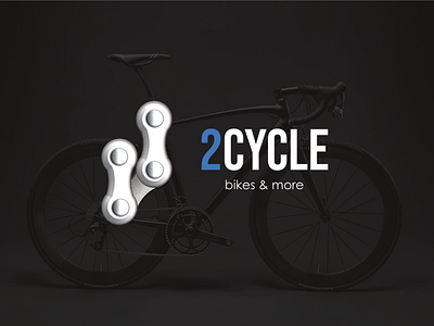 2CYCLE affinity affinitydesigner bicycle bike cycle dailylogochallenge design logo vector