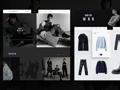 Online clothing store "Emporio Armani"