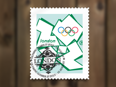 London Olympics 2012 Stamp 2012 illustration london olympics stamp texture vector