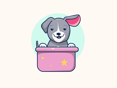 Sleepy Dog app design design art dog illustration illustrator