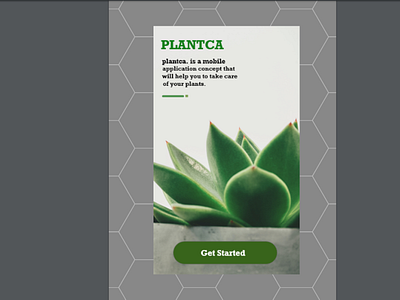 plant ui design for android android app android app design branding