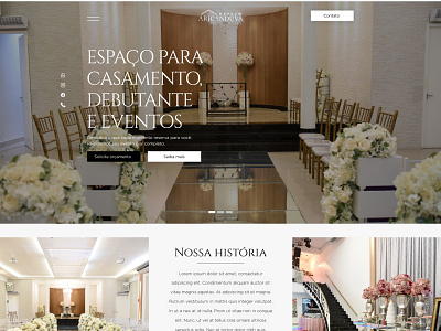 Layout Site Espaço Aricanduva