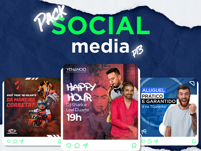 Pack social media PT3 clean design design digital designs digital design graphic design social social media