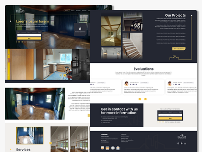 Layout de site - Capefort