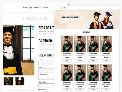WebSite Tidy - Online shop clean design designs graphic design layout site ui ux website