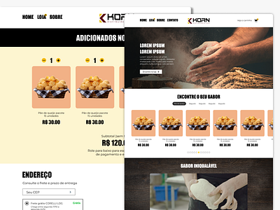 Online shop - KORN Distribuidora clean design designs graphic design layout minimal site ui ux website
