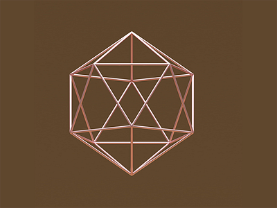 Tragedy anxietyofimperfection art artlanguage icosahedron language organic rosegold tragedy