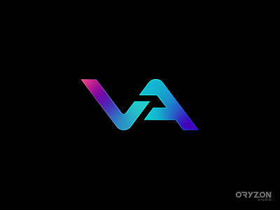 Valapp - 2022 rebrand branding digital graphic design illustrator letter a letter v logo modern oryzon studio valapp