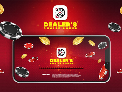 Poker App app creative design poker ui