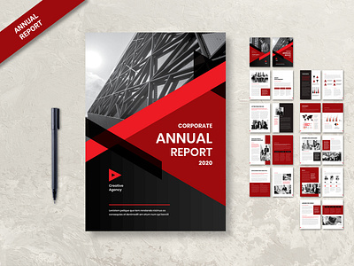 Annual Report Brochure Template