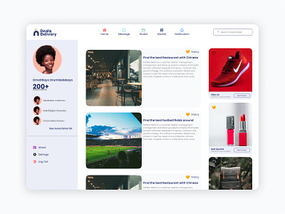 User Landing page brand identity. design ui uiux ux