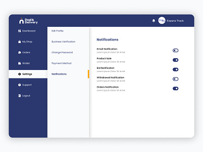 Settings branding design logo ui uidesign uiux ux web