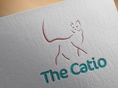 Logo design art blue branding cat design icon illustration illustrator logo logo design minimal pet pet care petshop pink vector