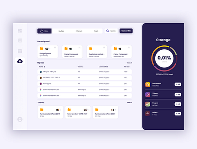 File Manager college file file manager file sharing file upload ui ux webdesign