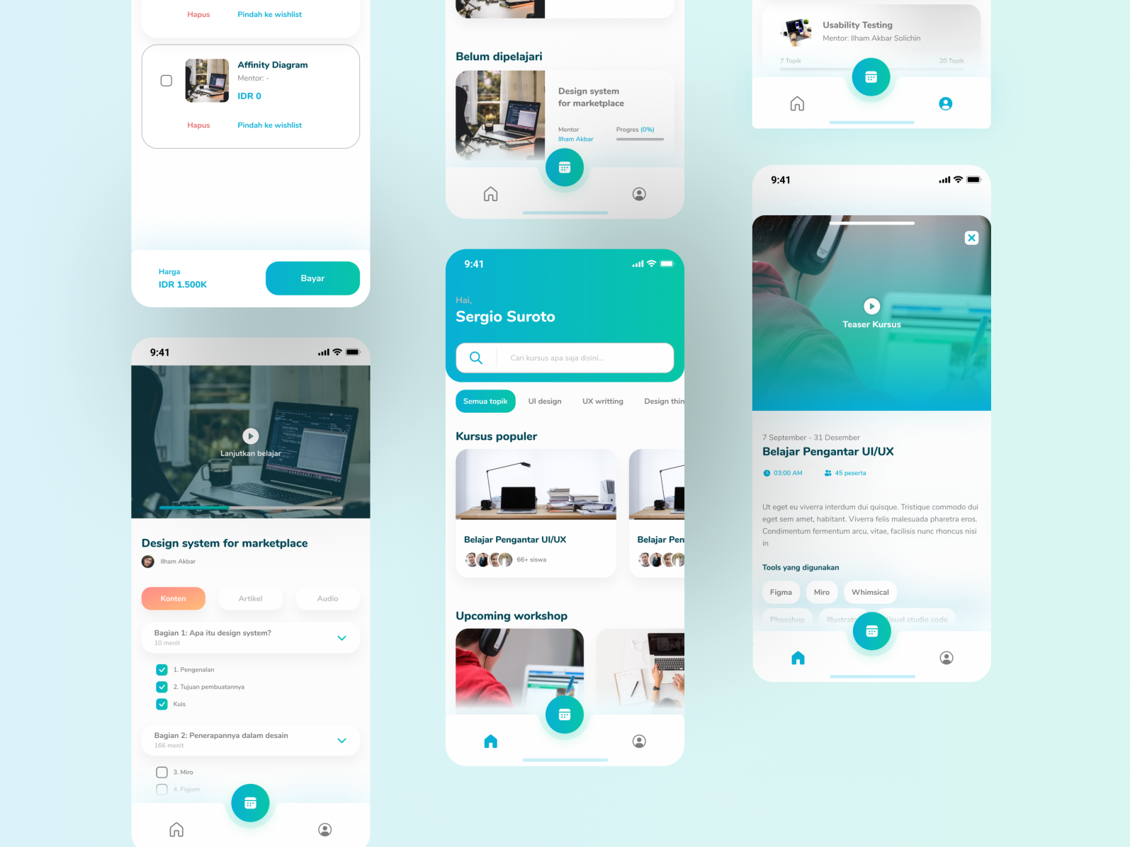 Classroom App by Ilham Akbar Solichin on Dribbble