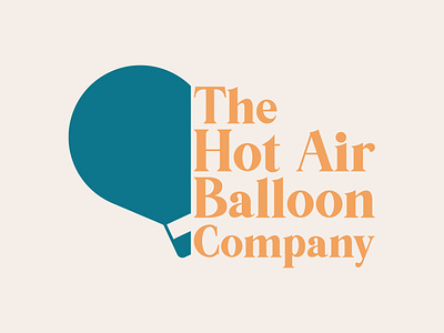 Daily Logo Challenge #2 - The Hot Air Balloon Company dailylogo dailylogochallenge design graphicdesign logo logodesign