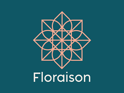 Daily Logo Challenge #17 - Floraison dailylogo dailylogochallenge design flower flower logo geometric geometric logo graphicdesign logo logodesign