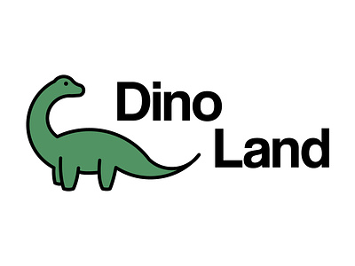Daily Logo Challenge #35 - Dino Land dailylogo dailylogochallenge design dino dinosaur graphicdesign logo logodesign