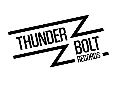 Daily Logo Challenge #36 - Thunder Bolt Records