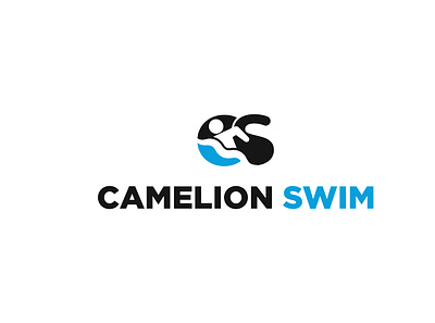 CAMELION SWIM-Logo branding design illustration logo logodesign minimalist swim vector