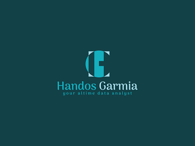 Handos Garmia- Data analyst logo branding dataanalyst design logo logodesign minimalist simple vector