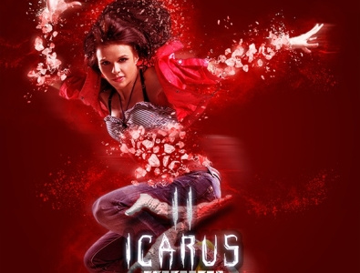 Icarus 2 Photoshop Action action blue cinematic colorful cubes dance element elemental gold green ice ice cubes jumping lavender portrait red smoke water