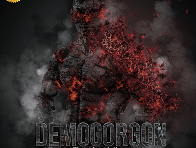 Demogorgon Photoshop Action action cinematic dance design element elemental illustration jumping logo portrait