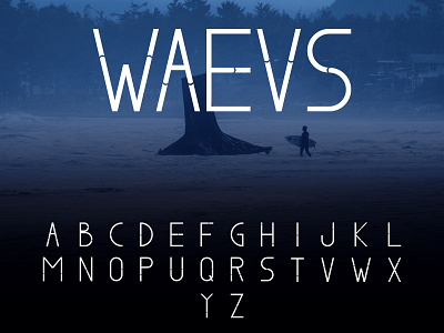 WAVES LETTER DESIGN