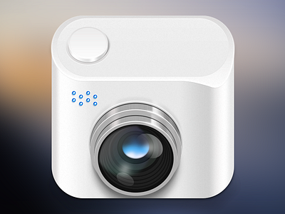 APP ICON: Simple Photo App Icon app icon ios photo photograper simple