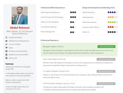 Abdul Rehman CV001