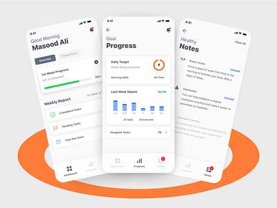 Productive & Health Mobile App