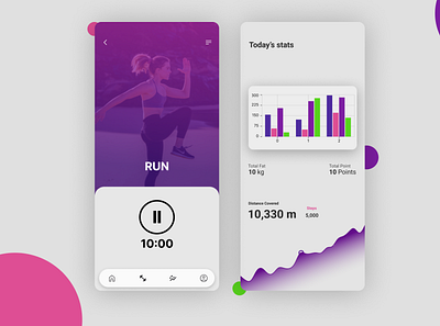 Daily UI #041 Workout Tracker app branding dailyui design designer graphic design illustration logo productdesigning typography ui ux workoutapp