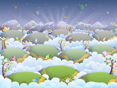 800x600 Background "Dreamland" for Happy Builder 2