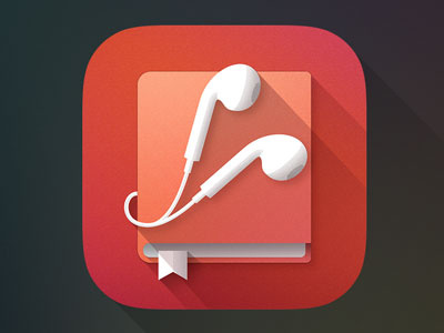 Audiobook Application Icon application icon