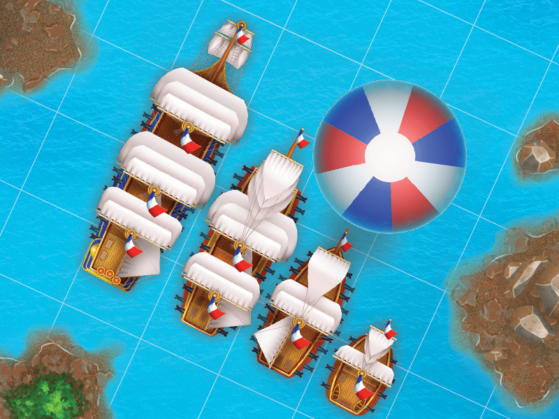 Franse Navy sail france ux ui art game ship