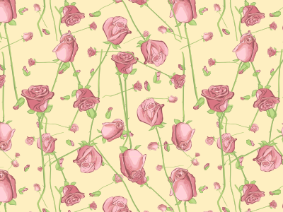 Roses pattern