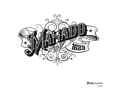 MANADO 1623 VINTAGE DESIGN city vintage design black white