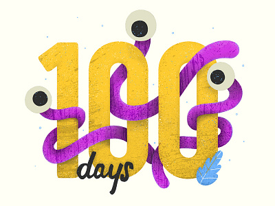100 Days! Monster Guidebook animation art direction character design design illustration