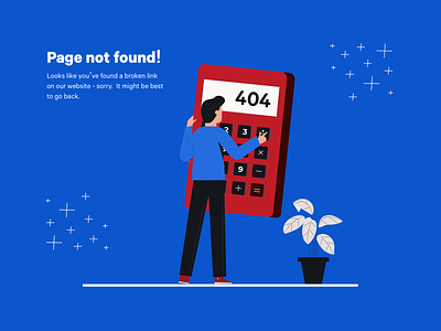 404 page 404 accountants illustration website